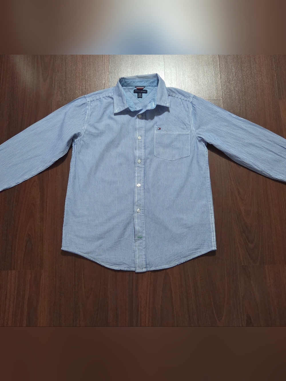 Big Boys Tommy Striped Button-Down Shirt